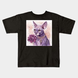 Sphynx Illustration Kids T-Shirt